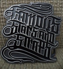 FAMOUS STARS & STRAPS BELT BUCKLE *NEW*