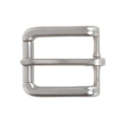 1&Prime; (25 mm) Nickel Free Single Prong Rectangular Roller Belt Buckle