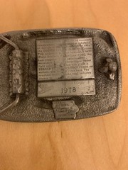 Vintage Belt Buckle » Planting Time Iowa » Dekalb Pfizer Genetics Limited Edition.