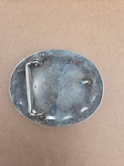 Native American Belt Buckle – Buffalo Nickels Turquoise