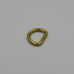 25mm D Ring Loop Strap Adjuster Buckle Solid Brass Bag Fastener Hardwares lot