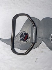 VALENTINES WINGED HEART Belt Buckle Love Wings Rock GREAT AMERICAN Pewter Biker