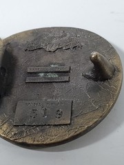 Great American Belt Buckle Deer 2.5in Limited Edition c1977 Serial Number 519