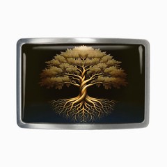 Tree of Life Belt Buckle – Celtic Irish Tree Handmade Belt Buckle – 645