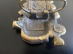The Great American Chicago Buckle Co. Train Belt Buckle