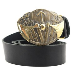 Tiwaz belt buckle, Old Norse Scandinavian Nordic Celtic Viking Pagan TYR runic