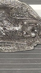 Vintage MAC TOOLS Super Steel Eagle Collectors Series Pewter Belt Buckle New