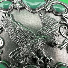 Arroyo Grande Belt Buckle Southwest Style Eagle Turquoise Color Stones