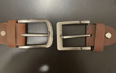 2 Pack Belt Buckle Only for 1 1/2” Slide Belt Strap Not Included Buckle Only