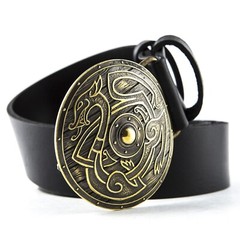 Belt buckle Viking Shield, Warrior brass belt buckle, Scandinavian belt buckle