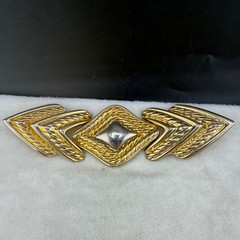 Vintage Revcor Belt Buckle Gold Tone Western