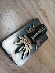 AR15 Flash Suppressor Belt buckle -Handmade- RT ARTISAN WORKS