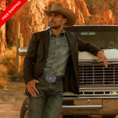 LALATCH Cowboy Belts for Men XS 28&Prime;-32&Prime; Waist, Silver Bull Buckle/ Black