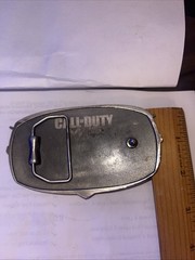 Call of Duty MW3 Modern Warfare ELITE Black Ops II Skull Logo Game Belt Buckle