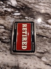 Belt Buckle Retired