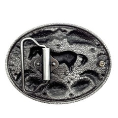 Horse Belt Buckle Western Cowboy Cowgirl Native American Motorcyclist (HRS-17-S)