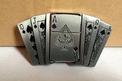 Creative Men&rsquo;s Belt Lighter Metal Belt Buckle Small Tool