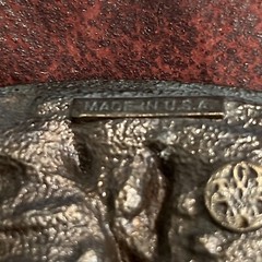 Vintage Bergamot Deer Belt Buckle 1984 #G-146 Color Glossy 1983 Made In USA