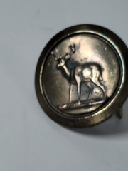 Great American Belt Buckle Deer 2.5in Limited Edition c1977 Serial Number 519