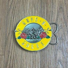 Guns N Roses Band Metal Belt Buckle 2005 Bravado Merchandising Vintage Retro