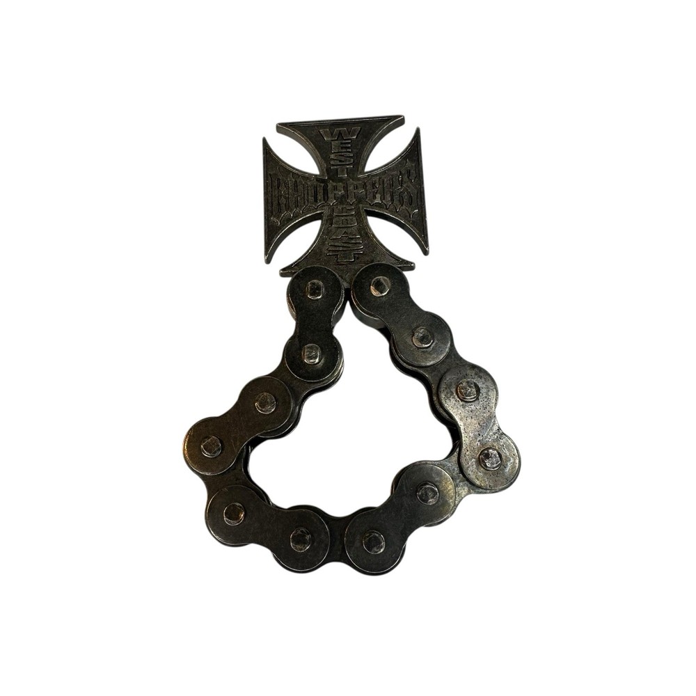 West Coast Choppers Belt Buckle Chain Link Bottle Opener