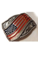American Flag belt buckle military army navy marines AF US Seller patriot