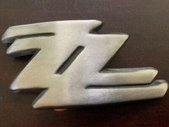ZZ Top Belt Buckle Key Chain Metal Strong Sturdy