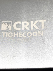 CRKT Tighecoon Belt Buckle Engraved Cold Forged 6061 T6 Aluminum 5270 BELT