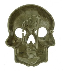 Skull Belt Buckles New Men Women Silver Rhinestones Iced Style Halloween Costume