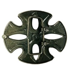 Celtic Cross Metal Belt Buckle Viking Scootish Retro Western Cowboy u