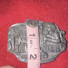 Arroyo Grande Buckle Co. American Oil Worker Belt Buckle 1989 LE 310/5000