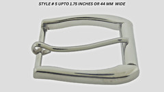 Pin Belt Buckles for Men&rsquo;s Fits 1.50″ inch 40mm Belt Silver Metal Anti Allergic