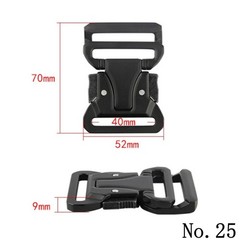38mm Belts Buckles Quick Release Tactical Belts Buckles Safety Strong Buckles