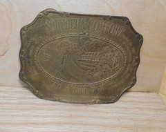 Vintage Tiffany Broadway New York « Southern Comfort » Belt Buckle