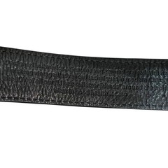 🖤 Leather Island by Bill Lavin Belt w/ Decorative Marble-Style Buckle