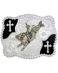 Montana Silversmiths Christian Flourish Bullrider Belt Buckle – 3611-528