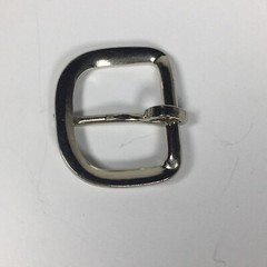 Vintage Replacement Belt Buckle Fits .9&Prime; Strap – Simple Basic Silver Tone 4A
