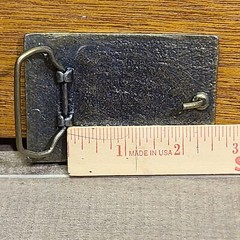 VINTAGE MODEL T FORD MARKED TIFFANY CO. FANTASY MODEL T CAR BRASS BELT BUCKLE