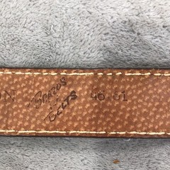 BRAZOS JOE Vintage Hand Crafted Western Leather Champion Series 46161 Size 42