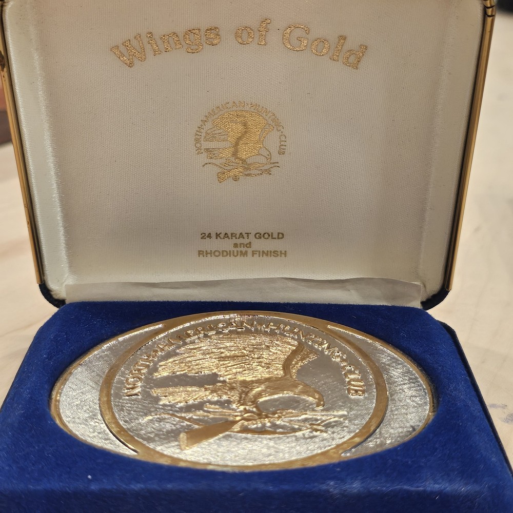 North American Hunting Club Buckle Elevate Your Style-Vintage 24K Gold-Plated