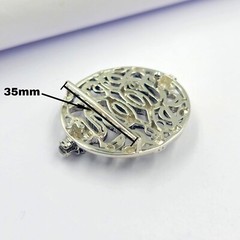 Stunning Vintage Dragon Design In 935 Argentium Silver Men&rsquo;s Biker Belt Buckle