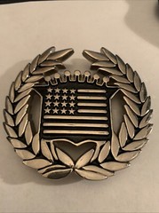 Belt Buckle Stars & Stripes