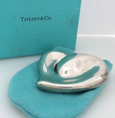 Tiffany & Co – Heart Belt Buckle – Elsa Peretti – Sterling – 2.5&Prime; x 2.5&Prime; ~#0064