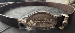 Sydney Australia Buckle With Belt 51 Inches Length