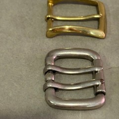 Mixed Lot Vintage Belt Buckles Solid Brass Peace Sign Decorative 8pc