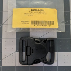 NEW IN PACKAGE Safariland B4305 Triple Locking Buckle 1.5 « – 3 BUTTON SAFETY
