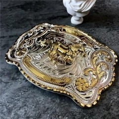 Rock Bull Ride Long Rodeo Huge Rodeo Big Cowboy Texas Shine Belt Buckle