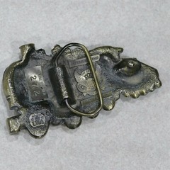 The Great American Buckle Co. 1980 Limited Edition # 272 Locomotive Belt Buckle