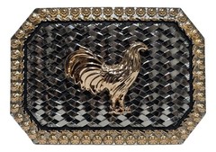 Mexican Gallo Chicken Charro Cowboy Belt Buckle Hebilla Vaquera Made In Mexico