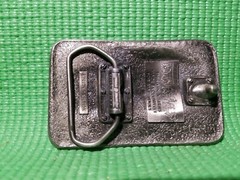 Vintage Mac Quality Tools For The Pro Mens Belt Buckle Ltd Edition Pewter USA